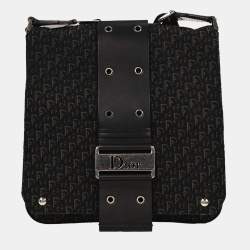 Pre Owned Christian Dior Black Trotter Street Chic Shoulder Bag