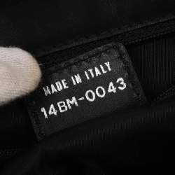 Pre Owned Christian Dior Black Trotter Street Chic Shoulder Bag