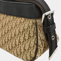 Pre Owned Christian Dior Beige Trotter Handbag