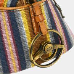 مملوكة مسبقًا Dior Montaigne Brown Calfskin Leather Top Handle Bag