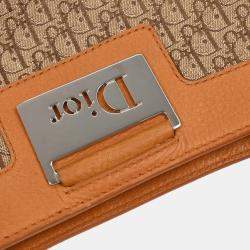 مملوكة مسبقًا Dior Trotter Beige Canvas Shoulder Bag