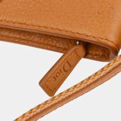 مملوكة مسبقًا Dior Trotter Beige Canvas Shoulder Bag