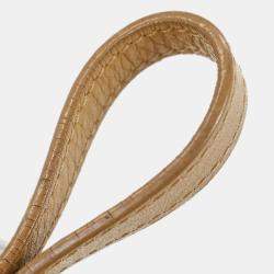 Pre Owned Christian Dior Green Trotter Saddle Handbag