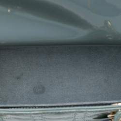 مملوكة مسبقًا حقيبة ديور ليدي ديور متوسطة براءة اختراع زرقاء فاتحة