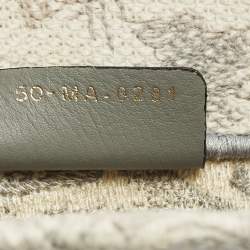 مملوكة مسبقًا Dior Book Medium Grey/White Toile de Jouy Embroidered Canvas Tote