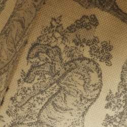 مملوكة مسبقًا Dior Book Medium Grey/White Toile de Jouy Embroidered Canvas Tote