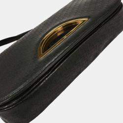 Pre Owned حقيبة يد كريستيان ديور تروتر رمادية ماليس