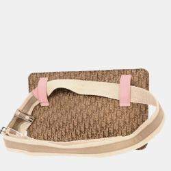 مملوكة مسبقًا Christian Dior Beige Pink Trotter Street Chic Bum Bag