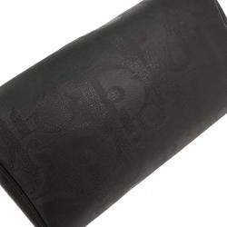 Pre Owned Christian Dior Black Pvc Trotter Duffle Handbag