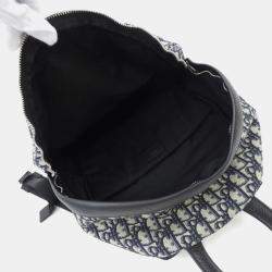 Pre Owned Christian Dior Dior Rider Handbag Pack In Oblique Jacquard