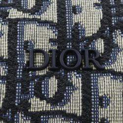 Pre Owned Christian Dior Dior Rider Handbag Pack In Oblique Jacquard