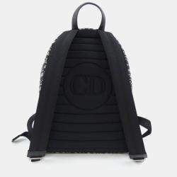 Pre Owned Christian Dior Dior Rider Handbag Pack In Oblique Jacquard