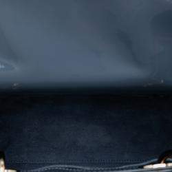 Pre Owned حقيبة ليدي ديور ديور كannage بَراءة واسعة زرقاء متوسطة