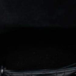 مملوكة مسبقًا حقيبة ديور ليدي ديور ماي ABC كاناج كالفسكين سوداء صغيرة فائقة غير لامعة