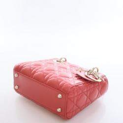 مملوكة مسبقًا Christian Dior Mini Orange Lambskin Lady Dior