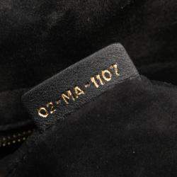 مملوكة مسبقًا Dior Brown Medium Canvas Beaded and Embroidered Tarot Judgment Lady Dior