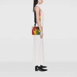 مملوكة مسبقًا Dior Brown Medium Canvas Beaded and Embroidered Tarot Judgment Lady Dior