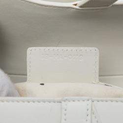 مملوكة مسبقًا Dior White Ultra Matte Calfskin Saddle Bag
