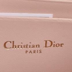 Pre Owned Dior My Dior Mini Dusty Pink Cannage Leather Bag