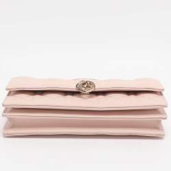 Pre Owned Dior My Dior Mini Dusty Pink Cannage Leather Bag