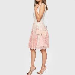 Pre Owned Dior My Dior Mini Dusty Pink Cannage Leather Bag