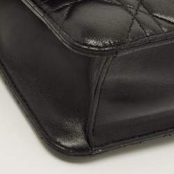 مملوكة مسبقًا Dior Miss Dior Promenade Black Cannage Leather Chain Bag