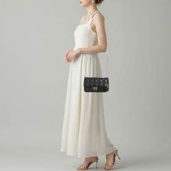 مملوكة مسبقًا Dior Miss Dior Promenade Black Cannage Leather Chain Bag