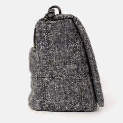مملوكة مسبقًا Christian Dior 2022 Grey Tweed Medium Caro Bag