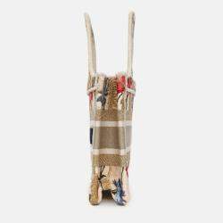 Pre Owned حقيبة كتب ميني قماش كريستيان ديور 2020 هيبيسكوس