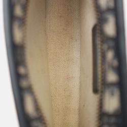 مملوكة مسبقًا Christian Dior 2019 Blue/Cream Oblique 'Diorquake' Clutch