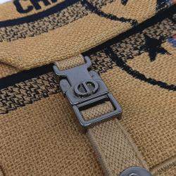 Pre Owned Dior Multicolor Fabric Camp Bag Small