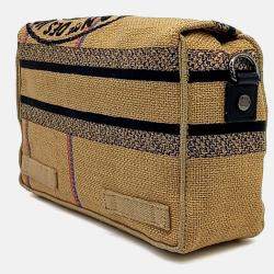 Pre Owned Dior Multicolor Fabric Camp Bag Small