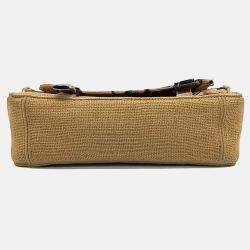 Pre Owned Dior Multicolor Fabric Camp Bag Small