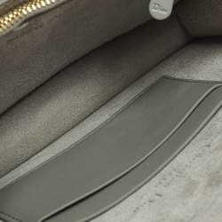 مملوكة مسبقًا حقيبة حزام ديور سادل جلد رمادية