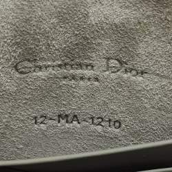 مملوكة مسبقًا حقيبة حزام ديور سادل جلد رمادية