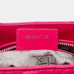 مملوكة مسبقًا Dior Pink Medium Lambskin Cannage Lady Dior