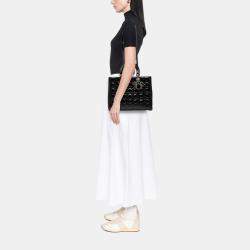 Pre Owned حقيبة ديور ليدي كاناج سوداء براءة كبيرة