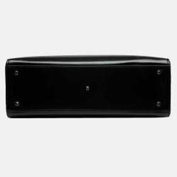 مملوكة مسبقًا Dior Black Large Patent Lady Dior