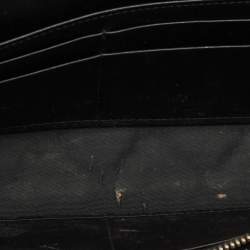 مملوكة مسبقًا حقيبة كلتش ديور ليدي ديور سلسلة جلد لامع كاناج أسود