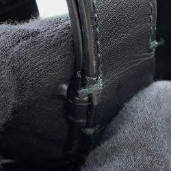 مملوكة مسبقًا حقيبة يد ديور توت كبيرة ماكروكاناج سوداء