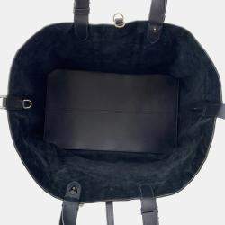 مملوكة مسبقًا حقيبة يد ديور توت كبيرة ماكروكاناج سوداء