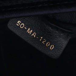 Pre Owned حقيبة يد ديور ليدي دي لايت متوسطة مخمل كاناج زرقاء.