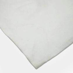 مملوكة مسبقًا حقيبة ديور ليدي ديور معدنية رمادية جلد خروف مقاس صغير