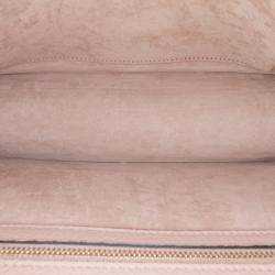 Pre Owned Dior Pink Medium Grained Calfskin Diorama Flap