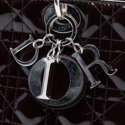 مملوكة مسبقًا حقيبة ديور ليدي كنّاج براءة كبيرة بنفسجية