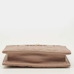 Pre Owned حقيبة صغيرة ديور كارو جلد كاناج بيج بسلسلة وسحاب