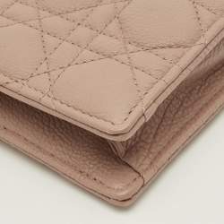 Pre Owned حقيبة صغيرة ديور كارو جلد كاناج بيج بسلسلة وسحاب