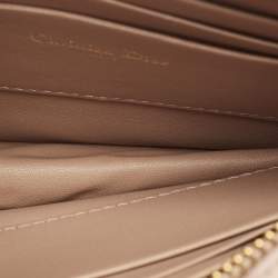 Pre Owned حقيبة صغيرة ديور كارو جلد كاناج بيج بسلسلة وسحاب