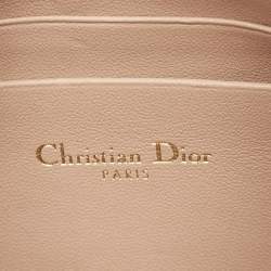 Pre Owned حقيبة صغيرة ديور كارو جلد كاناج بيج بسلسلة وسحاب