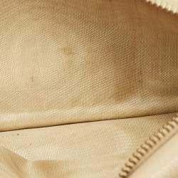 مملوكة مسبقًا Dior Saddle Cosmos Zipped Beige Leather Continental Wallet